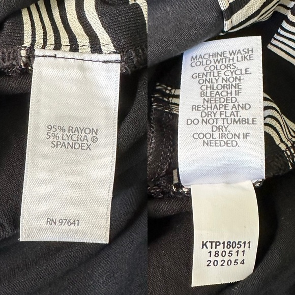 NWT J. Jill Wearever Fluid Stripe Tunic Size M - Picture 10 of 11